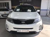 Bán Kia New Sorento Gath 2.4 AT máy xăng, số tự động, màu trắng camay, sản xuất 2015, gốc Sài Gòn, lăn bánh 28000km