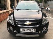 Cần bán Chevrolet Captiva LTZ Maxx 2.4 AT 2010, màu đen số tự động, giá 395tr