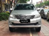 Cần bán xe Toyota Fortuner đời 2012, màu bạc