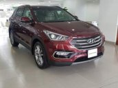 Bán Hyundai Santa Fe đời 2018, màu đỏ, giao xe toàn quốc