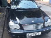 Bán xe Mercedes C200 đời 2002, màu đen số tự động, giá 210tr