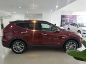 Bán Hyundai Santa Fe đời 2018, màu đỏ, giao xe toàn quốc