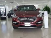 Bán Hyundai Santa Fe đời 2018, màu đỏ, giao xe toàn quốc