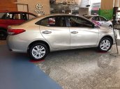 Cần bán Toyota Vios E sản xuất năm 2018, màu vàng, 554tr