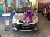 Cần bán Toyota Vios E sản xuất năm 2018, màu vàng, 554tr