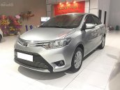 Xe Toyota Vios 1.5E năm sản xuất 2017, màu bạc 