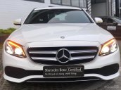 Bán xe Mercedes E250 trắng 2018 như mới, trả trước 750 triệu nhận xe ngay