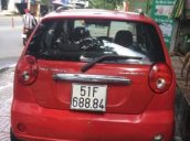 Cần bán Chevrolet Spark MT đời 2009, màu đỏ, rin đẹp