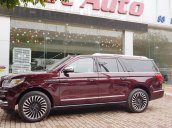 Bán Lincoln Navigator Black Label màu đỏ, nội thất nâu đỏ, xe sản xuất 2018, nhập khẩu nguyên chiếc mới 100%