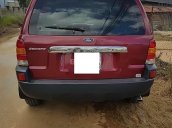 Cần bán gấp Ford Escape sản xuất năm 2003, màu đỏ số sàn, đồng sơn rin, lốp mới