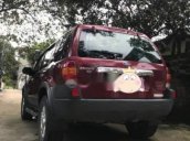 Cần bán lại xe Ford Escape sản xuất 2002, màu đỏ