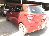 Bán Hyundai Grand i10 1.0MT màu đỏ, số sàn, bản 5 cửa gia đình nhập Ấn Độ 2016