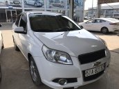 Bán Chevrolet Aveo LT 1.5MT màu trắng, số sàn, sản xuất 2014, biển Sài Gòn