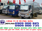 Bán xe tải JAC 2400kg thùng mui bạt, đời mới