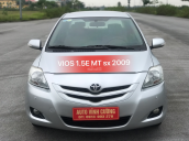 Bán xe Toyota Vios 1.5E năm sản xuất 2009, màu bạc