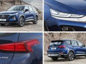 Bán xe Hyundai Santa Fe đời 2018, màu xanh lam giá cạnh tranh