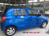 Bán Suzuki Celerio MT 2018, màu xanh lam, xe nhập nguyên chiếc từ Thái Lan, có xe giao ngay