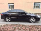 Bán ô tô Honda Accord AT 2.4 2004, màu đen, nhập khẩu Thái Lan giá chỉ 335 triệu