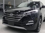 Bán ô tô Hyundai Tucson 2.0AT full xăng đời 2018, màu đen, hỗ trợ ngân hàng 90% giao ngay