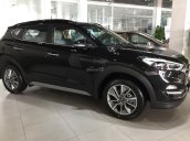 Bán ô tô Hyundai Tucson 2.0AT full xăng đời 2018, màu đen, hỗ trợ ngân hàng 90% giao ngay