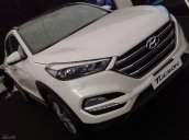 Bán xe Hyundai Tucson 1.6 Turbo đời 2018, màu trắng, giá tốt, hỗ trợ NH 90%