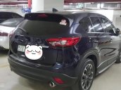 Nhà cần bán Mazda CX5 bản full 2.5 AT 2WD đăng ký tháng 3/2017 full option, xanh đen, chạy 50.000km