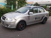 Bán Chevrolet Aveo MT sản xuất 2012, màu bạc, nội thất đẹp