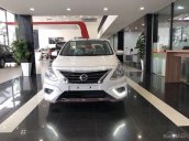 Bán Nissan Sunny Q Series 2018 khuyến mãi cực tốt, màu trắng, Hotline 0985411427