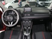 Bán Mazda 2 Hacthback 1.5AT màu đỏ, số tự động, 5 cửa, sản xuất T2/2018