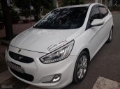 Bán Hyundai Accent Blue 1.4AT bản 5 cửa màu trắng, số tự động, nhập Hàn Quốc 2014, biển Sài Gòn