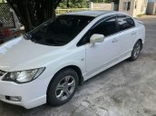 Cần bán Honda Civic AT đời 2008, màu trắng