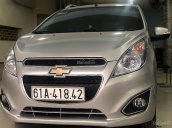 Bán Chevrolet Spark đời 2015, màu bạc xe gia đình, 285 triệu