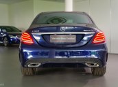 Bán Mercedes-Benz C300AMG đời 2017, màu xanh/đen, mới 99%, nộp 2% thuế trước bạ