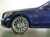 Bán Mercedes-Benz C300AMG đời 2017, màu xanh/đen, mới 99%, nộp 2% thuế trước bạ