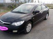 Cần bán gấp Honda Civic năm 2008, màu đen số sàn