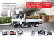 Xe tải nhập khẩu Nhật Bản sử dụng động cơ Mitsubishi. Xe tải Fuso Canter 4.99 tải 2100 kg - Xe Euro 4 mua qua ngân hàng