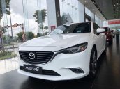 Bán Mazda 6 màu trắng, giao ngay, hỗ trợ trả góp lãi suất thấp