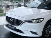 Bán Mazda 6 màu trắng, giao ngay, hỗ trợ trả góp lãi suất thấp