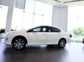 Bán Peugeot 408 sản xuất 2018, màu trắng, xe có sẵn, giao xe tận nhà, hỗ trợ ngân hàng 80%