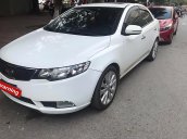 Cần bán Kia Cerato 1.6 AT đời 2010, màu trắng, nhập khẩu 