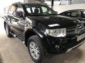 Bán Mitsubishi Pajero Sport 2.5MT, màu đen Vip, số sàn, máy dầu, sản xuất 2014, biển Sài Gòn, đi đúng 53000km