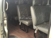 Cần bán Toyota Hiace 2009 số sàn, máy dầu, 16 chỗ, màu xám bạc