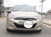 Bán Hyundai i10 năm 2011, màu ghi vàng, xe nhập