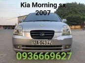 Bán Kia Morning năm 2007, màu bạc, xe nhập, số sàn