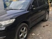 Bán xe Hyundai Santa Fe đời 2009, màu đen, nhập khẩu