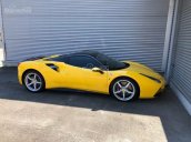 Bán Ferrari 488 Spider màu vàng sản xuất 2018, nhập khẩu nguyên chiếc mới 100%