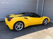 Bán Ferrari 488 Spider màu vàng sản xuất 2018, nhập khẩu nguyên chiếc mới 100%