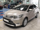 Bán xe Toyota Vios 1.5MT sản xuất 2017, màu vàng nâu