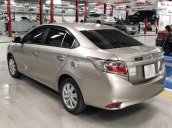 Bán xe Toyota Vios 1.5MT sản xuất 2017, màu vàng nâu