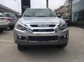 Bán Isuzu mu-X 1.9 MT, màu bạc, nhập khẩu, hỗ trợ đăng ký đăng kiểm